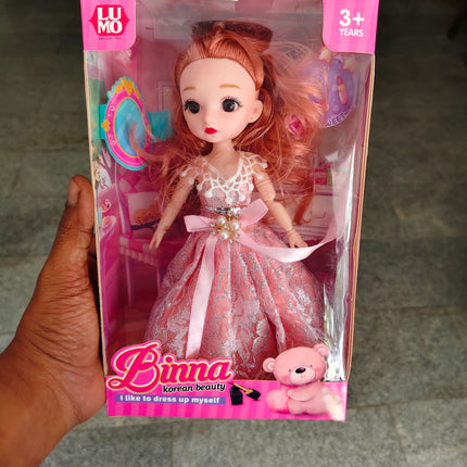 Binna Fashion Doll - Pretend Play Toys for Kids