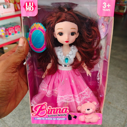 Binna Fashion Doll - Pretend Play Toys for Kids