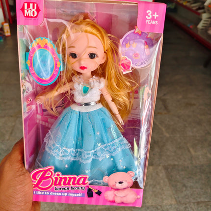 Binna Fashion Doll - Pretend Play Toys for Kids