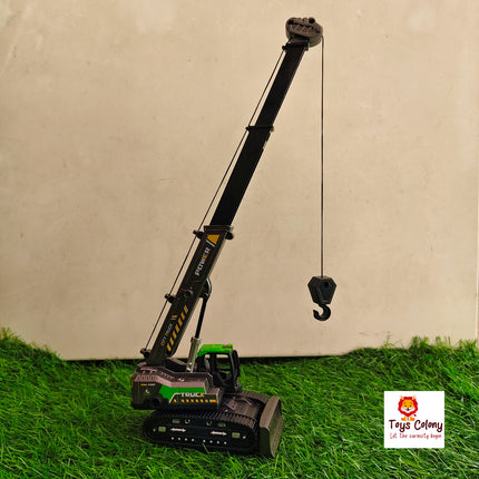 Friction Power Crane Toy With Cable & 360 Degree Rotation