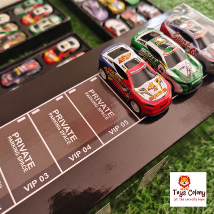 48 pcs Pull Back Cars Set - Container Model Pack