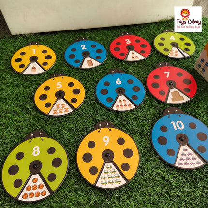 Alphabet Numbers Spinner - Vocabulary Building Game
