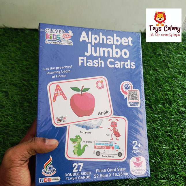 Alphabets Jumbo Flash Cards