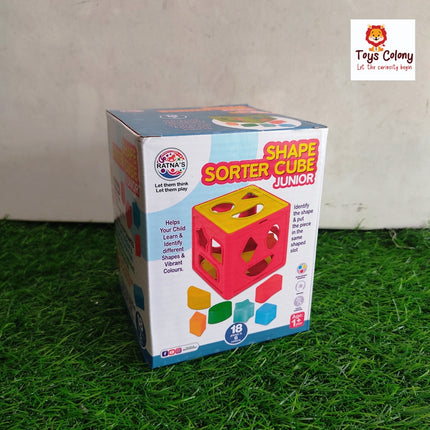 Shape Sorter Cube Model