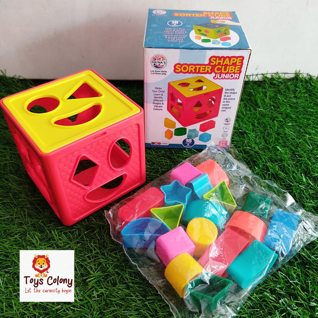 Shape Sorter Cube Model