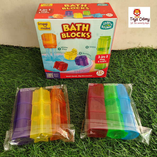 Bath Blocks – 3-in-1 Play & Learn Set