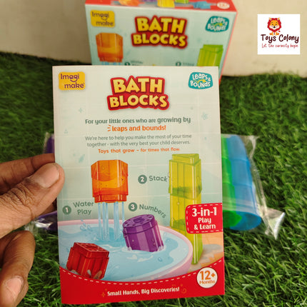 Bath Blocks – 3-in-1 Play & Learn Set