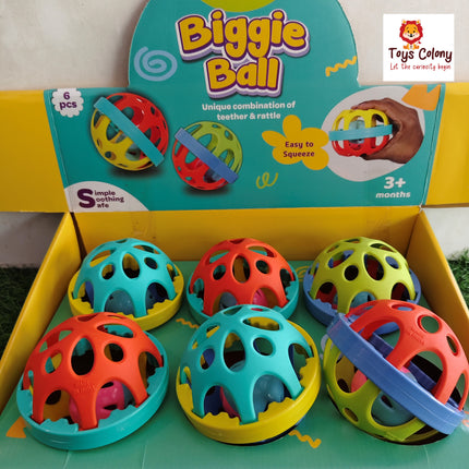 Biggie Ball Rattle (Pack of 1 Toy)