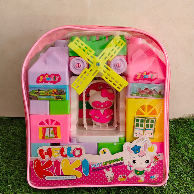 Kids Building Blocks Bag 72 Pcs – Creative Fun for Growing Minds