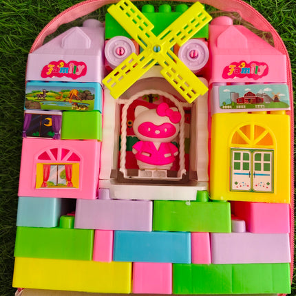 Kids Building Blocks Bag 72 Pcs – Creative Fun for Growing Minds