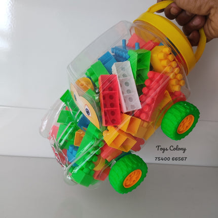 Building Blocks + Car (2 in 1 Toy)