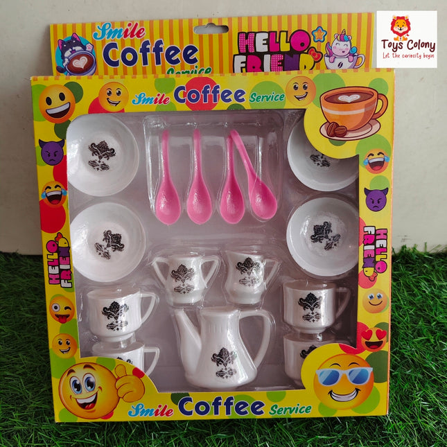 Kids Coffee Set – 15 Piece Playset