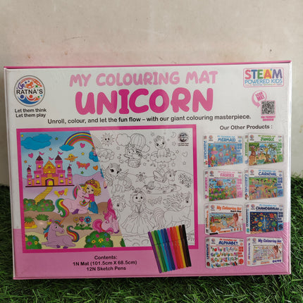 DIY Coloring Mat (Pack of 1 Box)