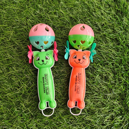Cute Fan Rattle (Pack of 2 Rattles)