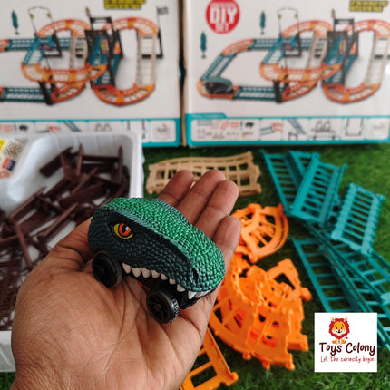 DIY Dinosaur Track Set