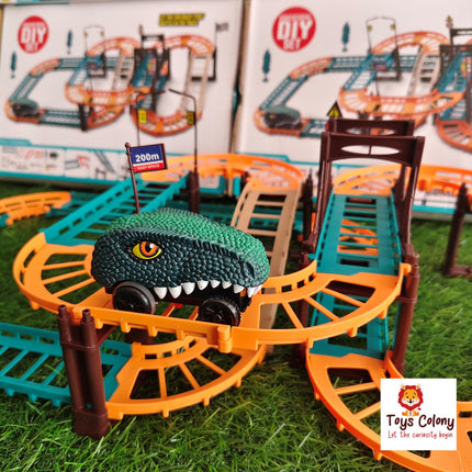 DIY Dinosaur Track Set