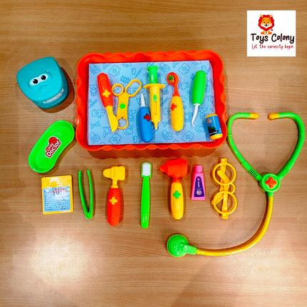 Dentist Play Set for Kids - Medical Accessories Kit with Dental Tools
