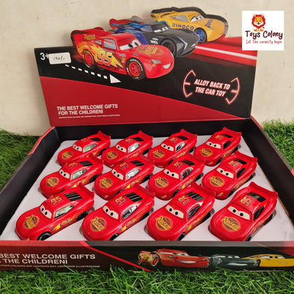 Lightning McQueen Die-Cast Car – Pull Back Alloy Toy for Kids