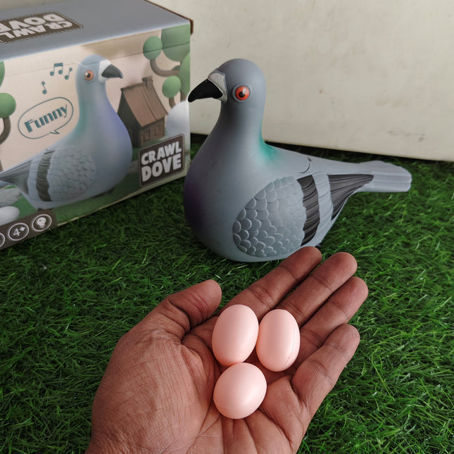 Dove Laying Eggs Toy – Music & Battery Operated