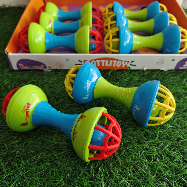 Dumbbells Bell Rattle (Pack of 1 Rattle)