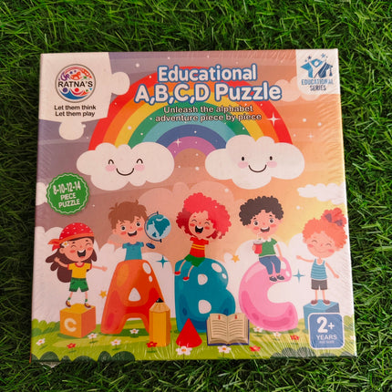 Educational ABCD Puzzle