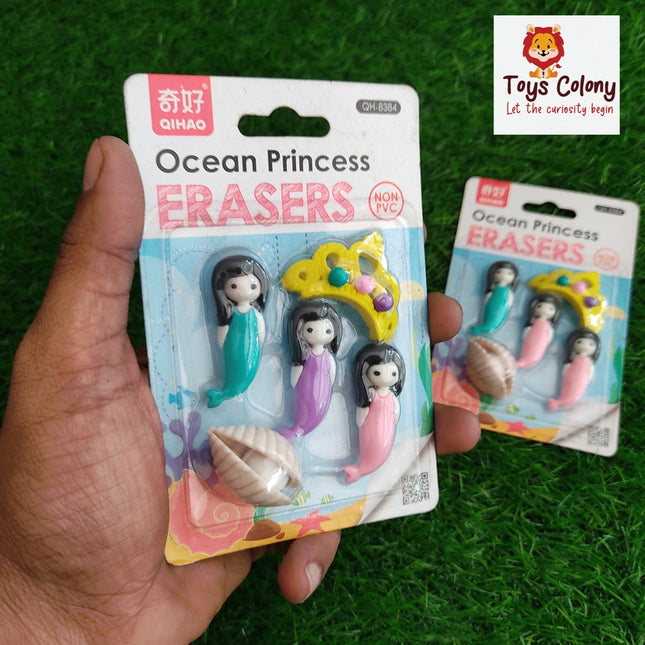 Eraser Pack - Mermaid Theme