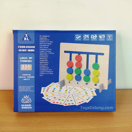 Four Colors Game - Colors and Fruits