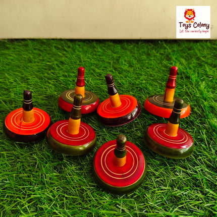 Hand Top Spin - Big (Wood)