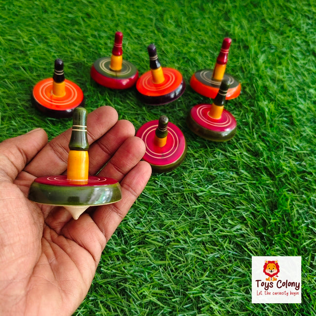 Hand Top Spin - Big (Wood)