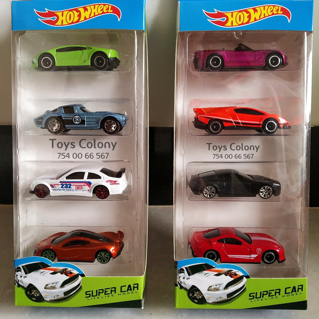 Hot Wheel (Pack of 4 Cars)