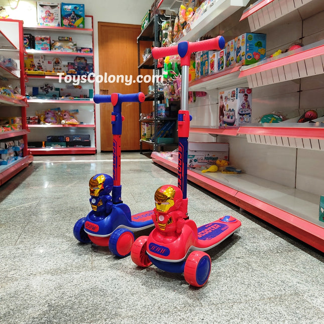 Kids Scooter - Iron Man Premium Model