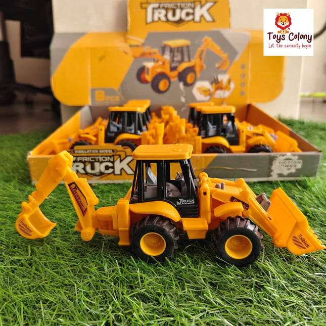 Friction Powered JCB Toy for Kids