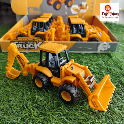 Friction Powered JCB Toy for Kids
