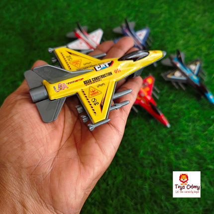 Fighter Jet – Pull Back Toy (Pack of 1 Toy)