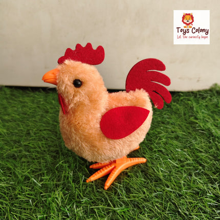 Key Toy Fur Chicken Big