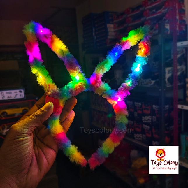 Hairband with Colorful LED Lights (Pack of 1 Hairband)