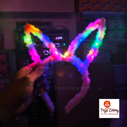 Hairband with Colorful LED Lights (Pack of 1 Hairband)