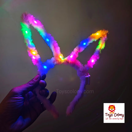 Hairband with Colorful LED Lights (Pack of 1 Hairband)