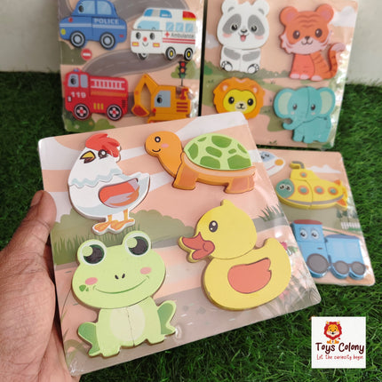 3D - Wooden Learning Boards (Pack of 1 Board)