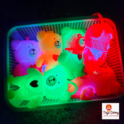 Squeeze Teddy Bear – With Auto Glow Lights