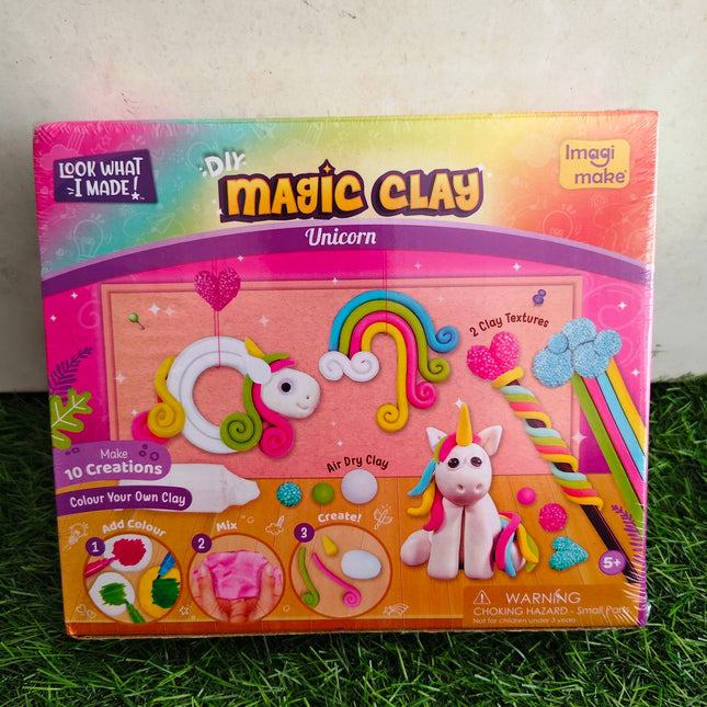 DIY Magic Clay Unicorn – Create, Color & Play