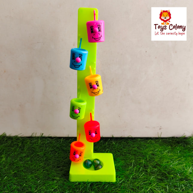 Colorful Marble Slider – Gravity Drop Toy for Kids
