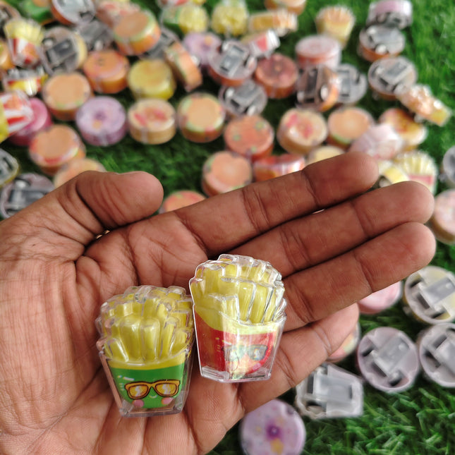Miniature Pull Back Food Cars (Pack of 6 Cars)