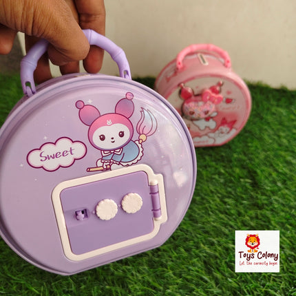 Metal Money Bank – Sweet Rabbit Theme