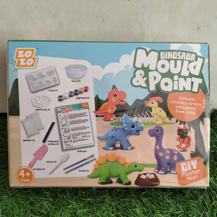 DIY Mould & Paint - Dinosaur Theme Box