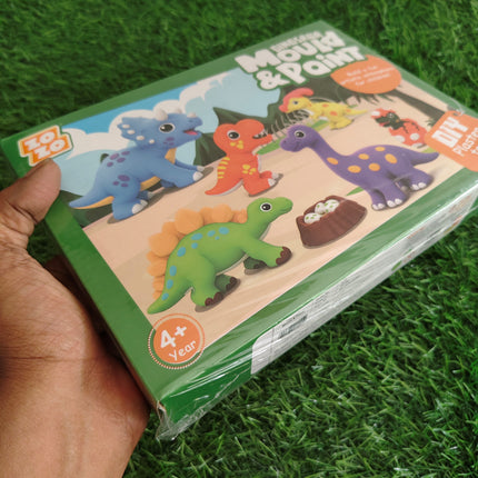 DIY Mould & Paint - Dinosaur Theme Box