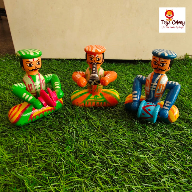 Wooden Traditional Gents Band Set