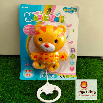 Pull String Music Bell Toy for Babies