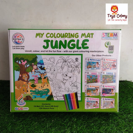 DIY Coloring Mat (Pack of 1 Box)