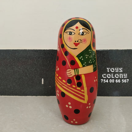 5 in 1 Wooden Doll Set (5 Dolls)